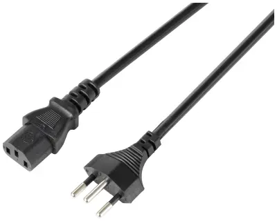 Sygonix SY-5243896 hladne naprave priključni kabel  črna 5.00 m