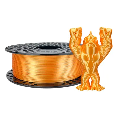 Filament PLA SILK, 1.75mm, 1kg, oranžen AzureFilm