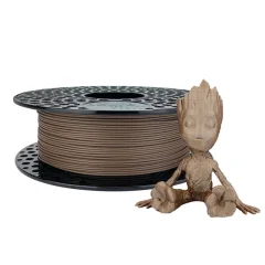 Filament PLA WOOD, 1.75mm, 0,75kg, pluta AzureFilm