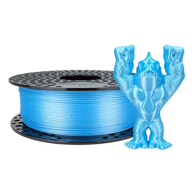 Filament PLA SILK, 1.75mm, 1kg, svetlo m oder, AzureFilm