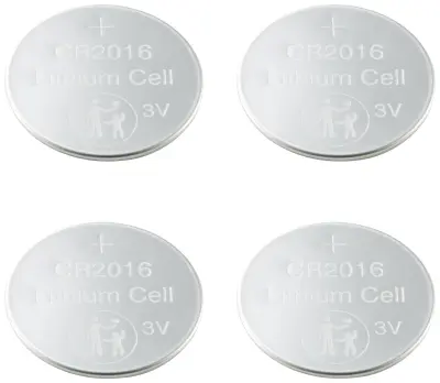 VOLTCRAFT gumbne celice CR 2016 3 V 4 kos 80 mAh litij LM2016