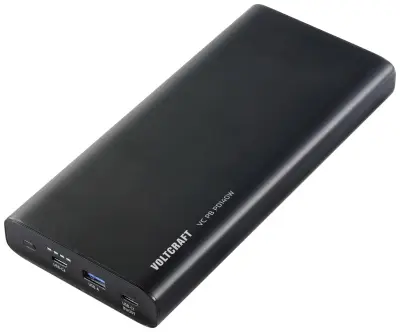 VOLTCRAFT VC PB PD140W powerbank (rezervni akumulatorji) 22400 mAh Quick Charge 3.0\, Power Delivery 3.0 Li-Ion  črna (mat) prikaz stanja