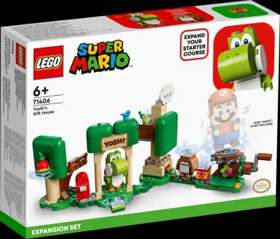 LEGO Super Mario 71406 Razširitveni komplet Yoshijeva hiša daril
