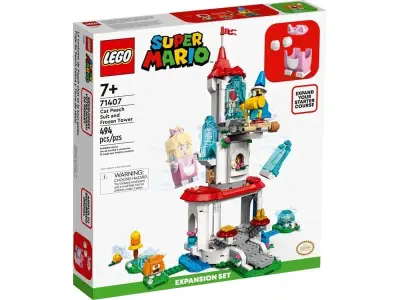 LEGO Super Mario 71407 Razširitveni komplet Mačja obleka za Peach in Ledeni stolp