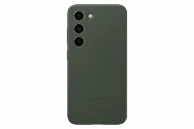 SAMSUNG GALAXY S23 LEATHER ovitek zelen
