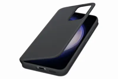 SAMSUNG GALAXY S23 SMART VIEW preklopna torbica črna