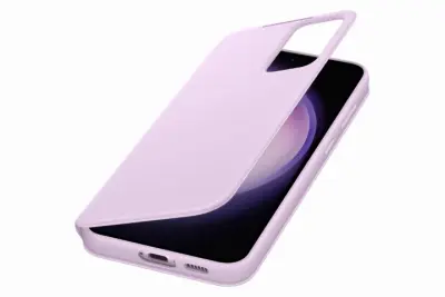 SAMSUNG GALAXY S23+ SMART VIEW preklopna torbica lila