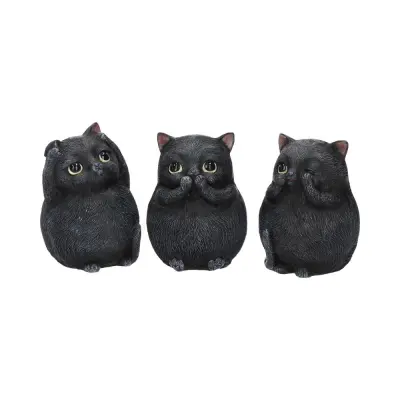 NEMESIS NOW Three Wise Cats 8,5cm
