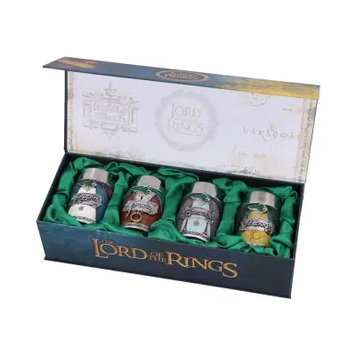 NEMESIS NOW LORD OF THE RINGS HOBBIT SHOT GLASS SET