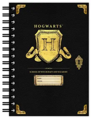 BLUE SKY HARRY POTTER - HOGWARTS SHIELD A5 beležka