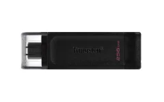 KINGSTON 256GB DT70, 3.2 Gen1 USB C DISK plastičen, s pokrovčkom