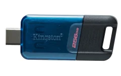 KINGSTON 256GB DT80M, 3.2 Gen1, 200MB/s, drsni priključek USB C ključ