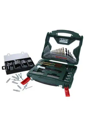 Komplet dodatne opreme X-Line 50Ti in 173-delni pritrdilni komplet Bosch Accessories X-Line 2607017523 komplet orodja   173-delni
