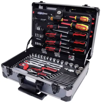 KS Tools 911.0630 911.0630 komplet orodja univerzalna v kovčku 130-delni