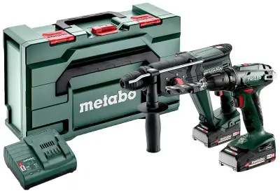 Kombinirani komplet 2.3.2 18 V komplet akumulatorskih strojev Metabo Combo Set 2.3.2 685216500 komplet orodja
