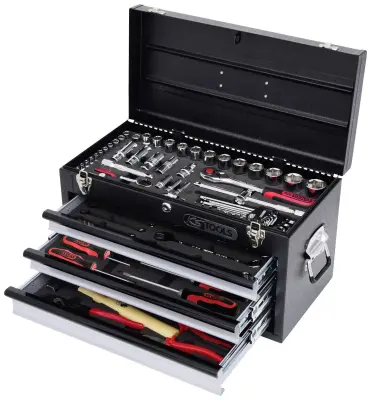 1/4&quot\,+1/2&quot\, CHROMEplus univerzalni komplet orodja\, 99 kosov KS Tools 918.0200 918.0200 komplet orodja univerzalna  99-delni
