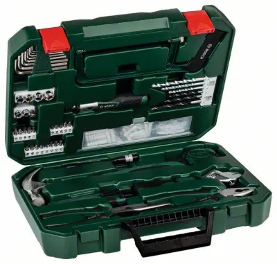 Bosch Accessories Promoline All in one Kit 2607017394 komplet orodja domači mojster v kovčku 110-delni