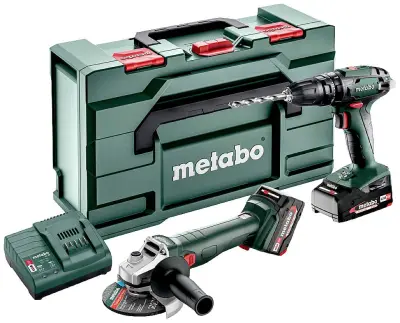Kombinirani komplet 2.4.4 18 V komplet akumulatorskih strojev Metabo Combo Set 2.4.4 685205500 komplet orodja