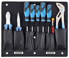 Gedore 9-delni set orodja s kleščami/izvijači 2836181