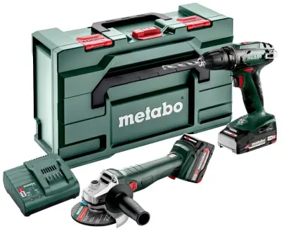 Kombinirani komplet 2.4.3 18 V komplet akumulatorskih strojev Metabo Combo Set 2.4.3 685204500 komplet orodja