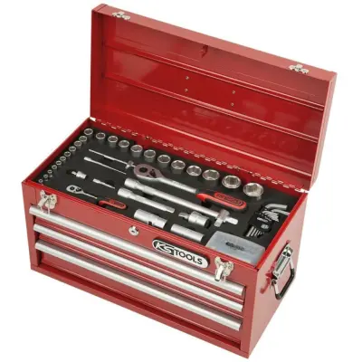 KS Tools 100-delni Superlock univerzalni komplet orodja 1/4 Inch 1/2 Inch