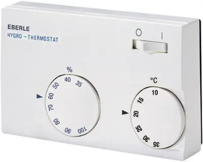Sobni termostat\, nadometni\, 10 do 35 °C Eberle HYG-E 7001