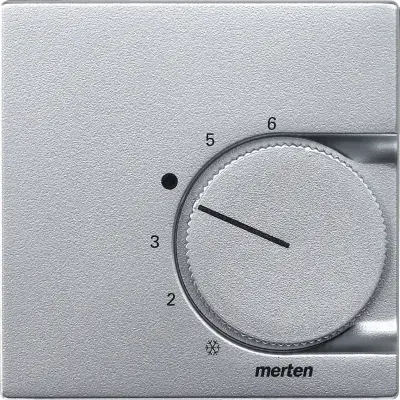 MERTEN centralna plošča iz aluminija za sobno toploto. Vložek 536260 Merten 536260 536260 sprednji pokrov    1 kos