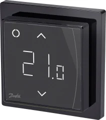 Danfoss ECtemp ™ Smart-Intelligent elektronski termostat s časovnikom s povezavo WiFi in nadzorom aplikacij Danfoss 088L1143 ECtemp brezžični sobni termostat stena   1 kos
