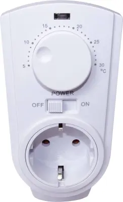 interBär 8141-008.01  sobni termostat vmesni vtič   1 kos