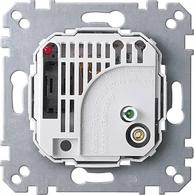 MERTEN 536302 Vrtljivo stikalo Metallic - White Električno stikalo Merten 536302 536302 sobni termostat    1 kos