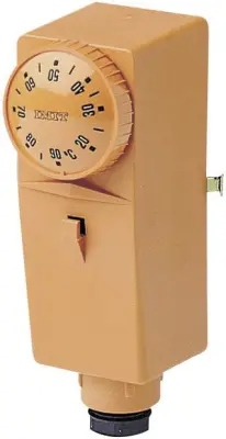 Termostat za pritrditev na cev 20 do 90 °C 100683