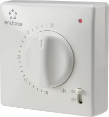Sobni termostat stenski dnevni program 5 do 30 °C Renkforce TR-93