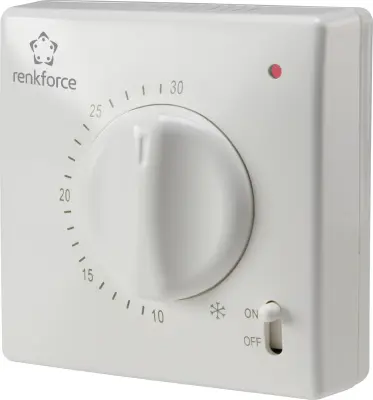 Sobni termostat stenski dnevni program 5 do 30 °C Renkforce TR-93