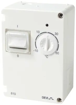 Danfoss 140F1080 DEVIreg610 #140F1080 sobni termostat    1 kos