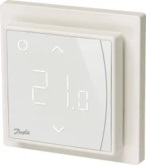 Danfoss ECtemp ™ Smart-Intelligent elektronski termostat s časovnikom s povezavo WiFi in nadzorom aplikacij Danfoss 088L1141 Ectemp brezžični sobni termostat stena   1 kos
