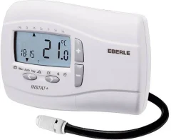 Sobni termostat\, nadometni\, dnevni program 10 do 40 °C Eberle Instat Plus 3 F vklj. senzor za dalj. upravljanje