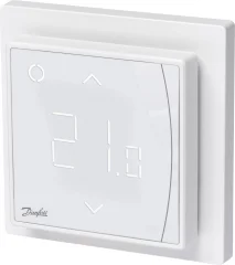 Danfoss ECtemp ™ Smart-Intelligent elektronski termostat s časovnikom s povezavo WiFi in nadzorom aplikacij Danfoss 088L1140 Ectemp brezžični sobni termostat stena   1 kos