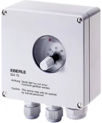 Univerzalni termostat Eberle UTR 0524 72 141 894\, bele barve\, 0 do 60 °C