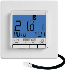 Sobni termostat\, podometni\, dnevni program 10 do 40 °C Eberle FIT-3F