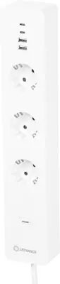 LEDVANCE SMART WIFI 3 WAY PLUG EU 4058075594784 Wi-Fi razdelilna letev