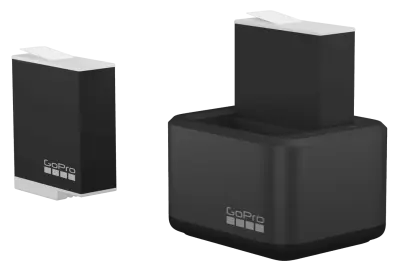 GoPro Dual Battery Charger + Enduro (Hero 9/10)