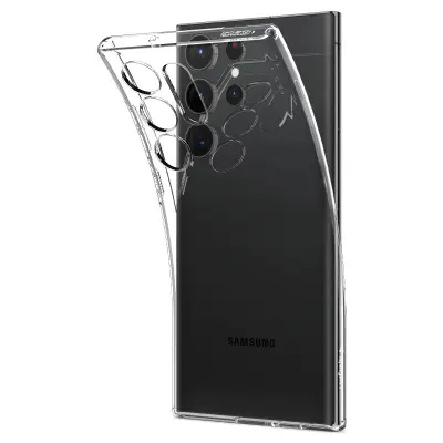 SPIGEN GALAXY S23 ULTRA LIQUID ovitek CRYSTAL CLEAR