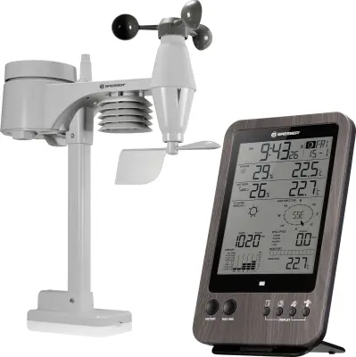 Bresser Optik WTW 5in1 Center 7002512 digitalna brezžična vremenska postaja