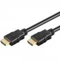 GOOBAY HDMI 2.0b pozlačen 15m kabel črn