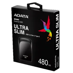 ADATA SC680 480GB Ultra slim R:530/W:460 MB/s zunanji SSD disk