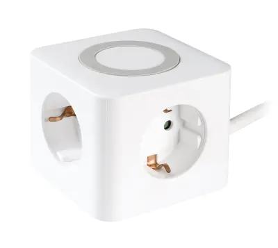VIVANCO Trojna kocka z 2x USB-A in 1x USB-C