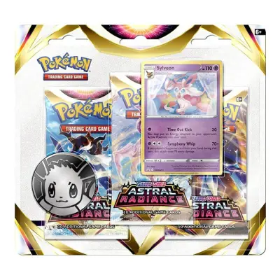 POKEMON Astral Radiance 3-Pack Blister karte