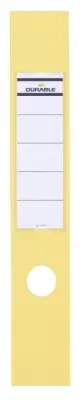 Durable Etiketa za registrator (8090), rumena 10 kos