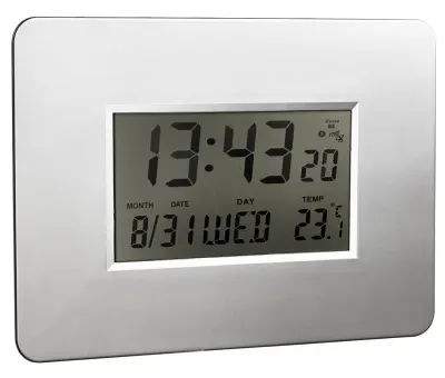 ALCO Stenska LCD ura, radijsko vodena