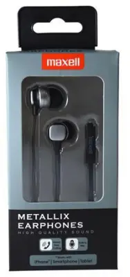 Maxell Slušalke METALLIX sive do odprodaje zaloge